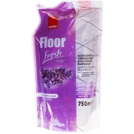 Detergent lichid pardoseli concentrat lavanda refill 750 ml, Sano