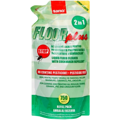 Detergent pardoseli Sano Floor Plus Refill, 750 ml 