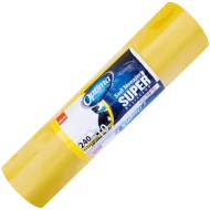 Saci menajeri Sano Optima, 240 L, galbeni, 10 buc 