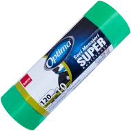 Saci menajeri Sano Optima Super, 120 L, verzi, 10 buc