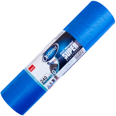 Saci menajeri 240L rezistenti albastri 10 buc Sano Optima Super
