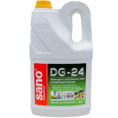Detergent de vase lichid Sano DG-24, 4 litri