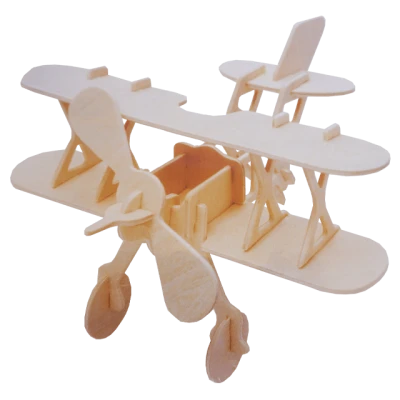 Puzzle 3D din Lemn