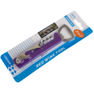 Tirbuson sticle vin si desfacator sticle, 12 cm