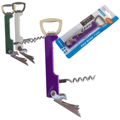 Tirbuson sticle vin si desfacator sticle, 12 cm