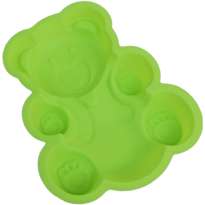 Forma de copt pentru prajituri din silicon, model ursulet 16 cm