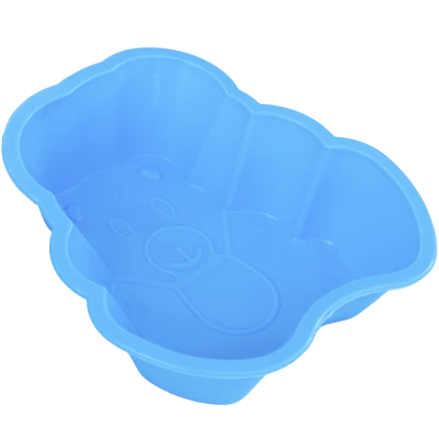 Forma de copt pentru prajituri din silicon, model ursulet 13 cm