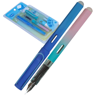 Set 2 stilouri friction curcubeu si 2 rezerve incluse