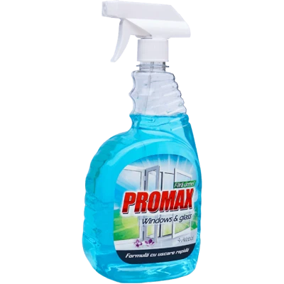 Solutie de geamuri cu pulverizator Promax 1 litru